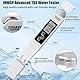 4 in 1 pH Messgerät Pool Digital, 0.01 Hohe Genauigkeit pH Wert Messgerät mit TDS Stift und LCD Hintergrundbeleuchtung für Trinkwasser, Aquarium, Schwimmbad, Spa