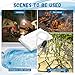 3 Pack 40 Gallon Water Storage Bladder, Heavy Duty Food-Grade Plastic Bag, BPA-Free, Foldable and Resuable. Ideal for Emergency Water Bank, Camping, Gardening & Agricultural Irrigation