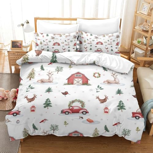 Housse de couette chevaux lit hypoallergique super douce 260x220 - 3