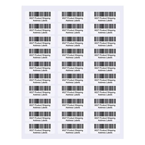 9527 Product 30 Up 1 X 2-5/8 Sticker Labels Shipping Address Labels 500 Sheets Sku Labels For Laser/Ink Jet Printer,Total 15000 Labels #TOP3