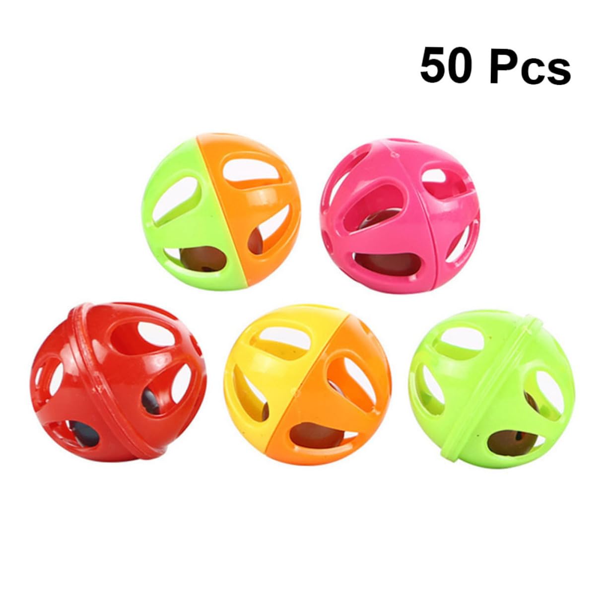 VANZACK Lot De 3 Clochettes pour Chat 2 Tons Robustes Et Sûres pour Éviter Les Griffures 50 Pièces X 3
