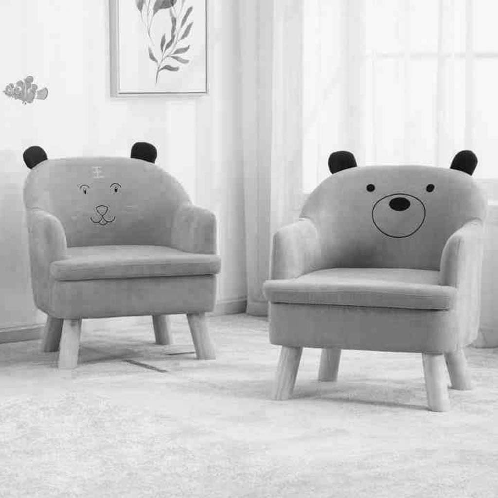 Couch Armchair Animal Creative Cute Cartoon Animal Girl Sofa Chair Living Room Watching TV Games and Reading Chairs Load-Bearing 75kg (Color : Gray D Size: 666058cm) (Pink a 66 * 60 * 58cm)