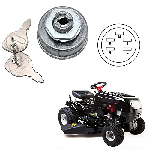 Llave de arranque AM34872 compatible con tractor cortacésped modelos PC1187 PC1472 y PC1699 3