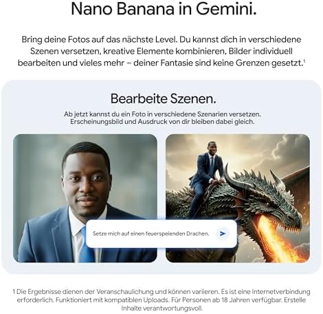 Google Pixel 10 – Android-Smartphone ohne SIM-Lock, mit Gemini, innovativer Dreifach-Rückkamera, mehr als 24 Stunden Akkulaufzeit und 6,3 Zoll großem Actua-Display – Lemongrass, 128GB