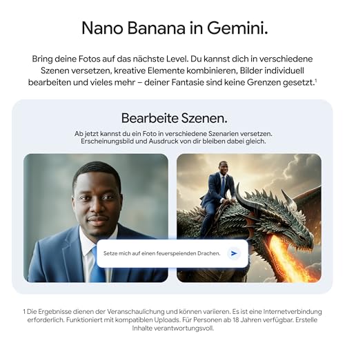 Google Pixel 10 Pro XL – Android-Smartphone ohne SIM-Lock, mit Gemini, Dreifach-Rückkamera, mehr als 24 Stunden Akkulaufzeit und 6,8 Zoll großem Super Actua-Display – Obsidian, 256GB – Bild 5