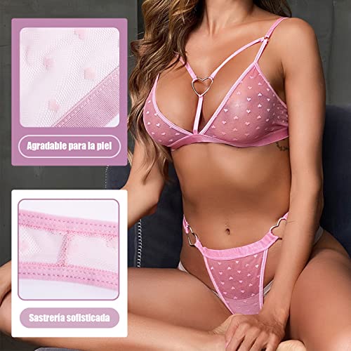 Descubre la mejor manicura y pedicura de LugoPulsa aqui 👈🏼 y pide cita Conjuntos-Lenceria-Sexy-Malla-Transparente-MujerRopa-Interior-Babydoll-Caliente2-Piezas-Sujetador-y-Bragas-TangaBikini-Slips-Estampado-Leopardo-Corazon-Traje-Picardias-Dormir-Fiesta-Halloween
