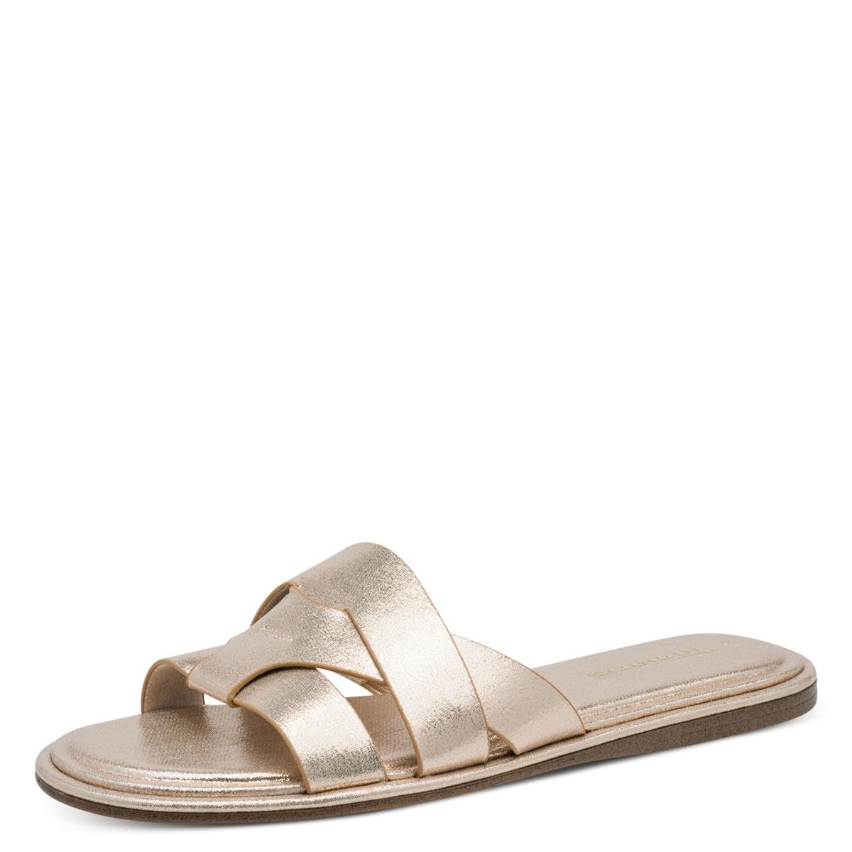 Tamaris Women's mule flat beige 5 UK