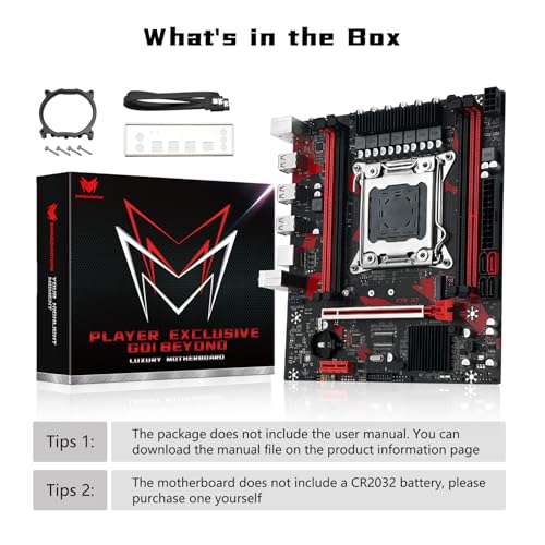 Image of X79 S7 Gaming Motherboard for Intel LGA 2011 Socket Xeon E5 Series CPUs, Support DDR3 RAM Max 256GB, NGFF /NVME M.2, SATA 3.0, PC Computer Server Mainboard