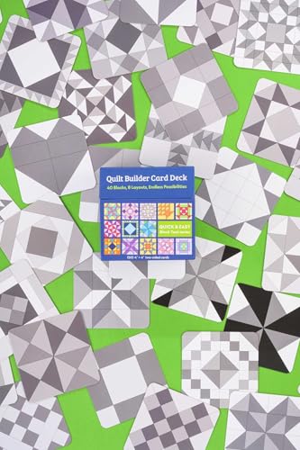 Image of Quilt Builder Card Deck: 40 Blocks, 8 Layouts, Endless Possibilities