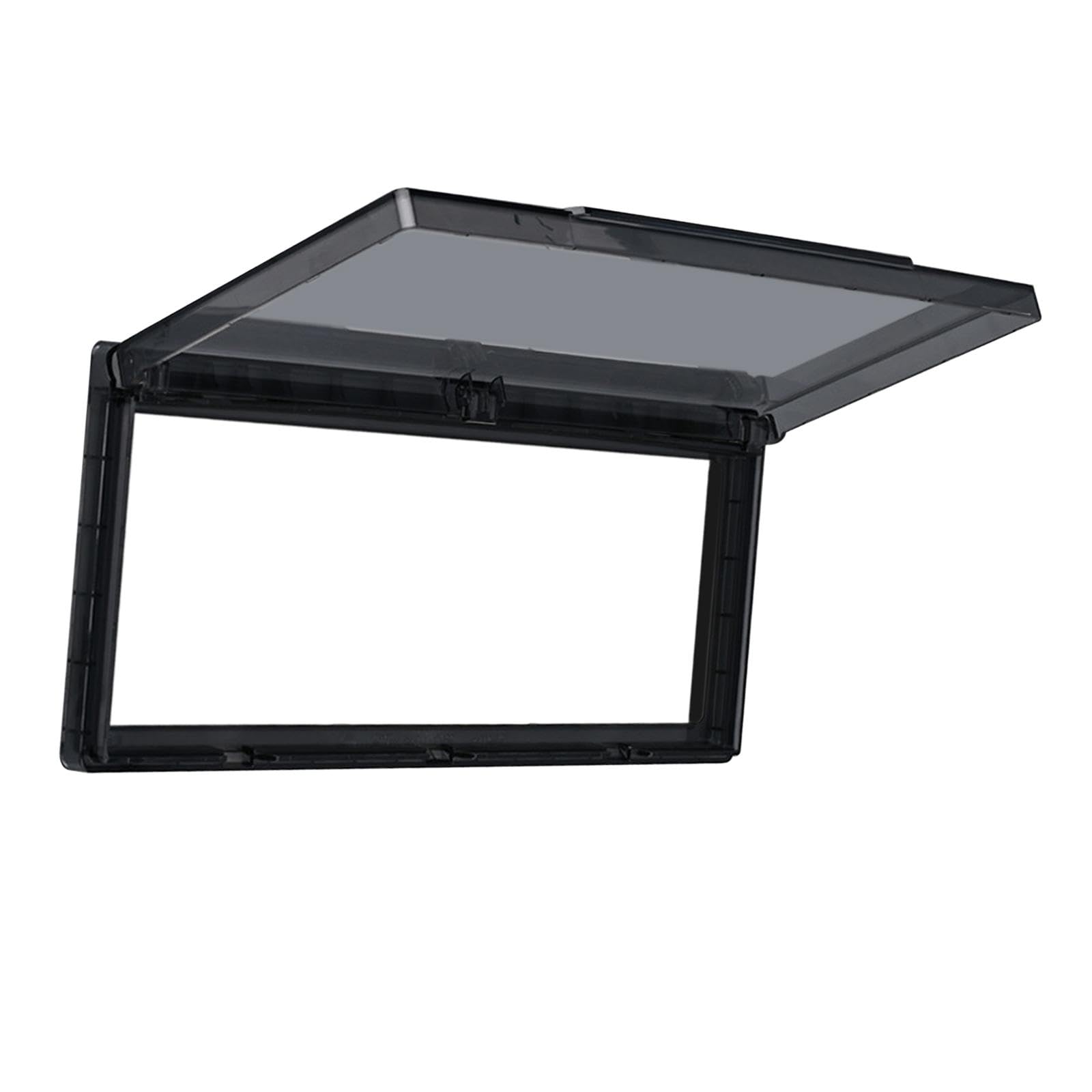3 Gang Waterproof Outlet Cover Socket Panel Cover for Home Improvement Kitchen Black-image-29
