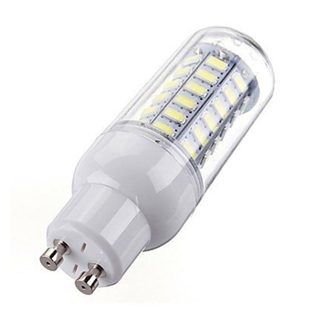 NXCVBNKZJ KJXP Lighting, Pack of 20, LED Light Corn Bulb AC220V GU10 6W 620lm 56x5730SMD LED Globe Bulbs(Cold White)