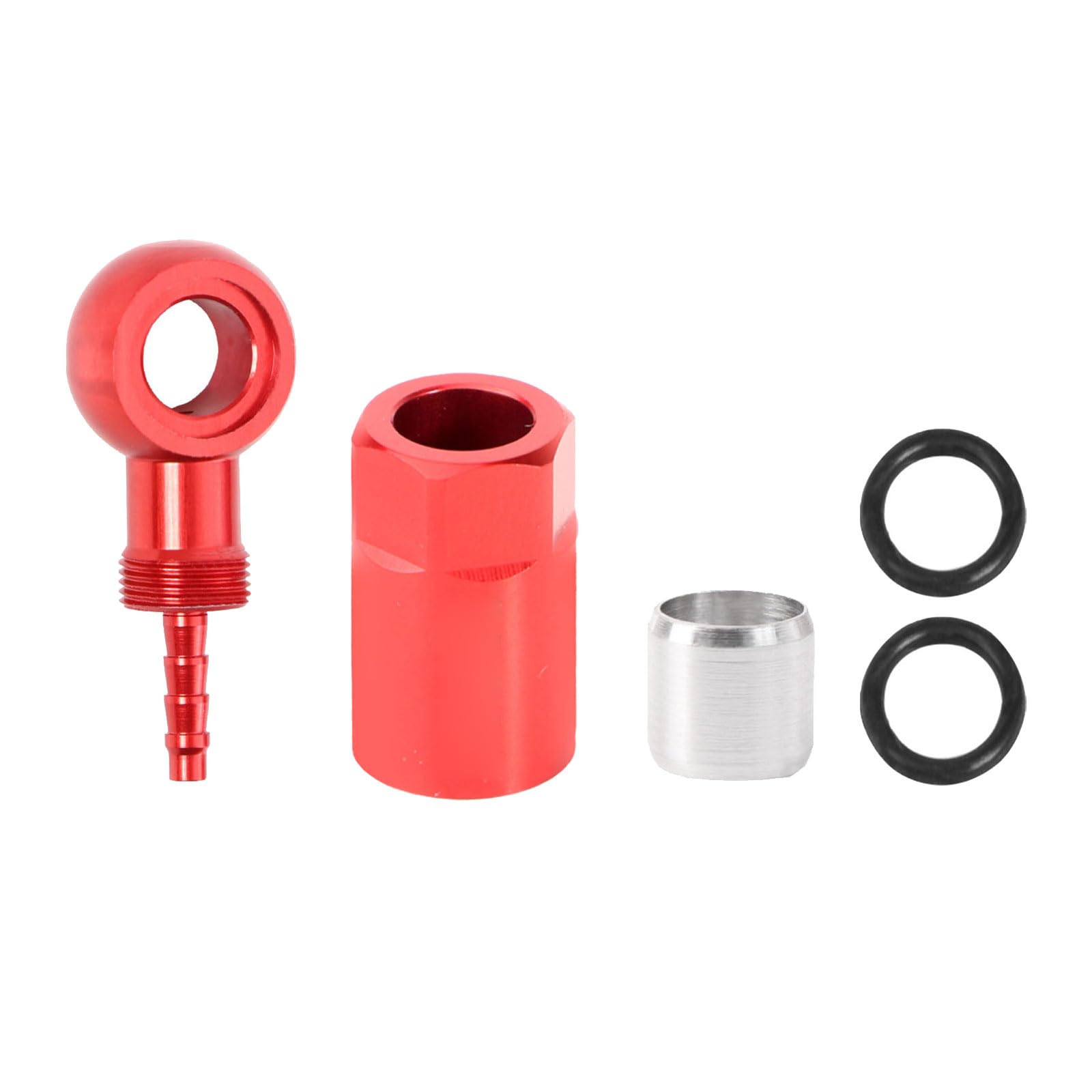 ordinarYone High Precisions Hydraulic Brake Oil Pipe Fitting Set For Mountain Bike Wide Disc Brake Systems With 5mm Outer Diameter