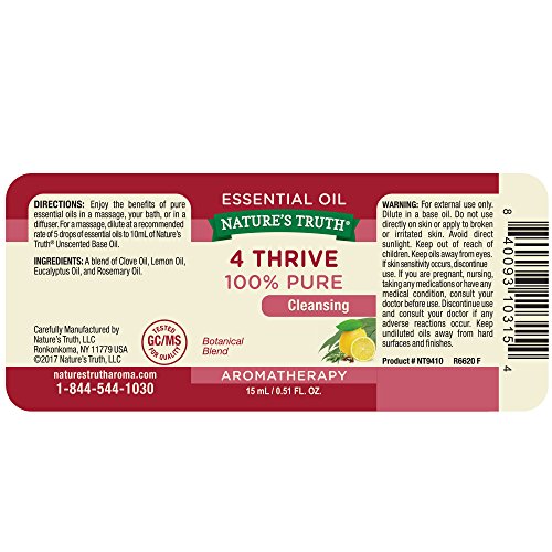 Nature'S Truth NT9410 Vitamins Essential Oil thumb #2