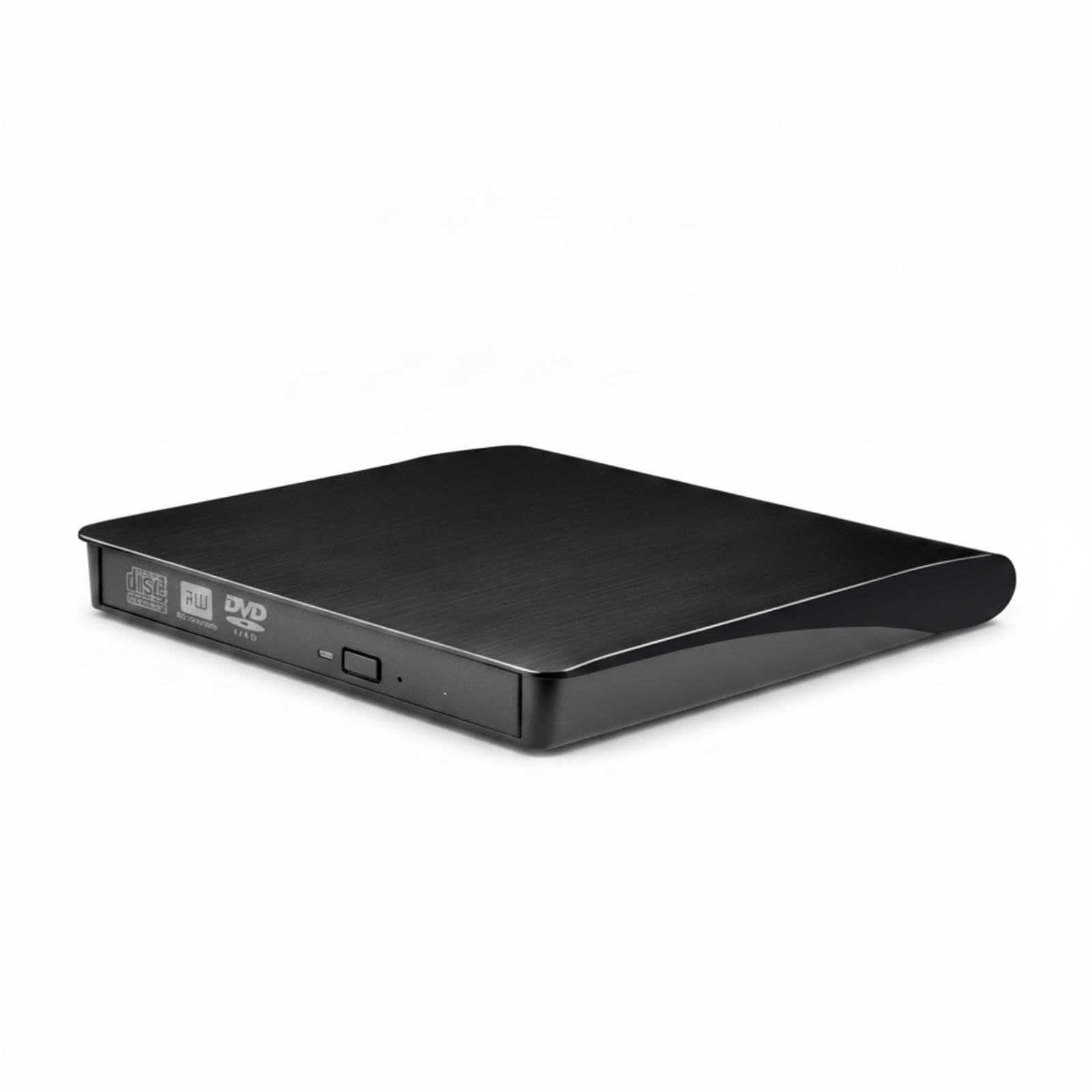 USB Drive Activity Light Slot-Load Drive Brushed Metal CD DVD Read Writer Y-Cable Writable-image-17