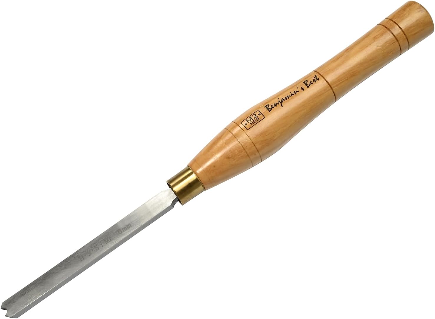 PSI Woodworking LCBEAD4 Lathe Woodturning 4pc Bead Cutting HSS Chisel Set