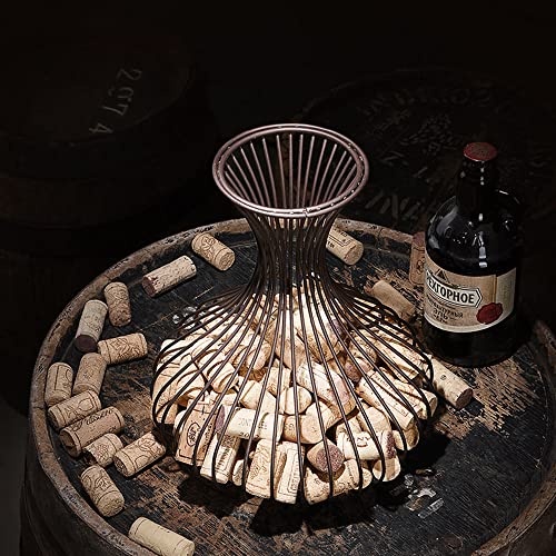 Cesta para tapón de vino en bronce mate: decore su cocina con recuerdos inolvidables 6