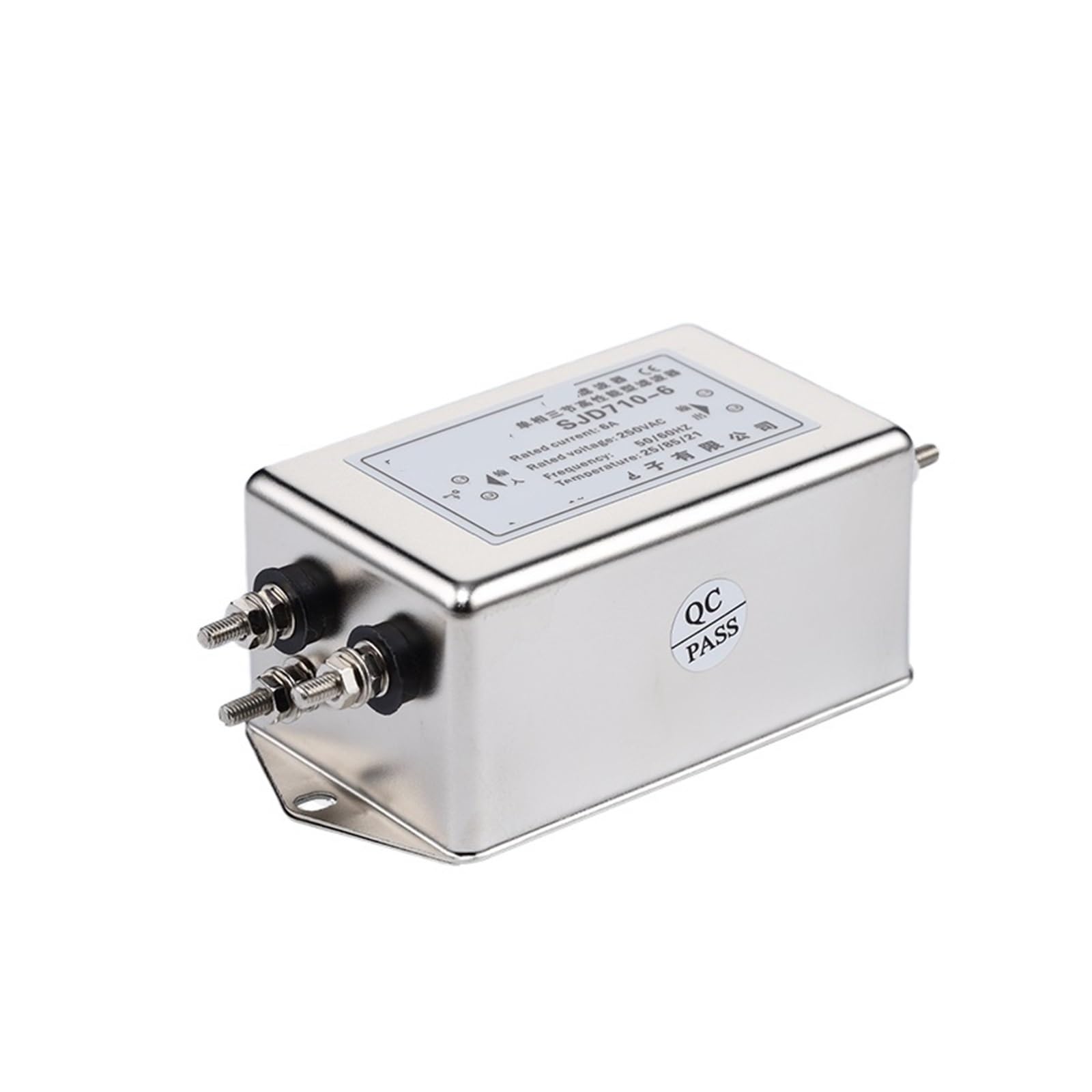 Filtre d'alimentation SJD710-3A pour adapter un servo-onduleur monophasé en triphasé - 2