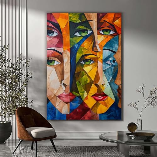 Tableau decoration murale salon impression sur toile intissée 80x120cm