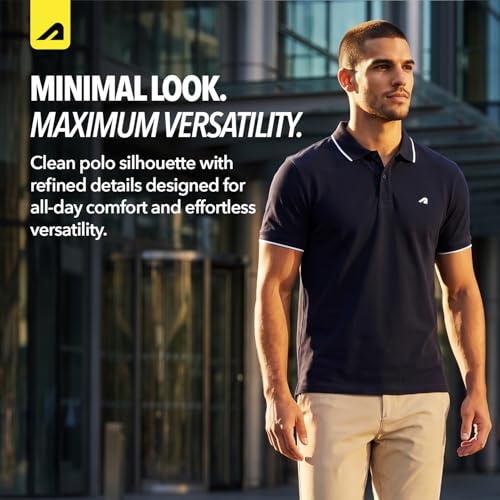 Image of Boldfit Polo Tshirts Shirts for Men Breathable Moisture-Wicking Regular Fit Anti-Static Fabric Quick-Dry & Durable Soft Lightweight Polo Tee for Casual Wear, Sports & Everyday Use