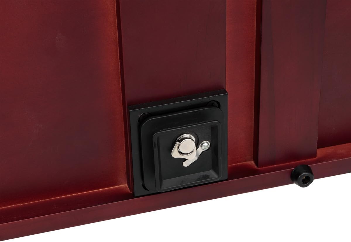 Soho Urban Artist Pochade Box for Plein-Aire Painting French Easel, Lightweight, Portable & Adjustable, Mahogany Finish