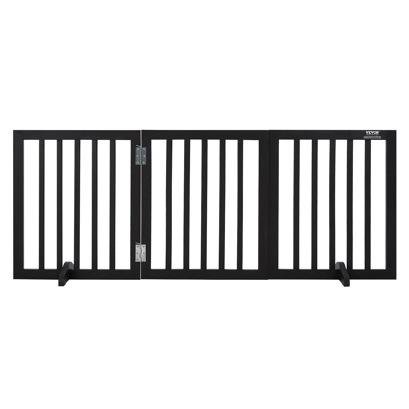 VEVOR Cancello per Cani Autoportante, Cancello per Animali, Cancello per Porta 508 x 610 mm Cancello per Cani Pieghevole Barriera per Cani Pieghevole Espandibile, Cancello per Scale