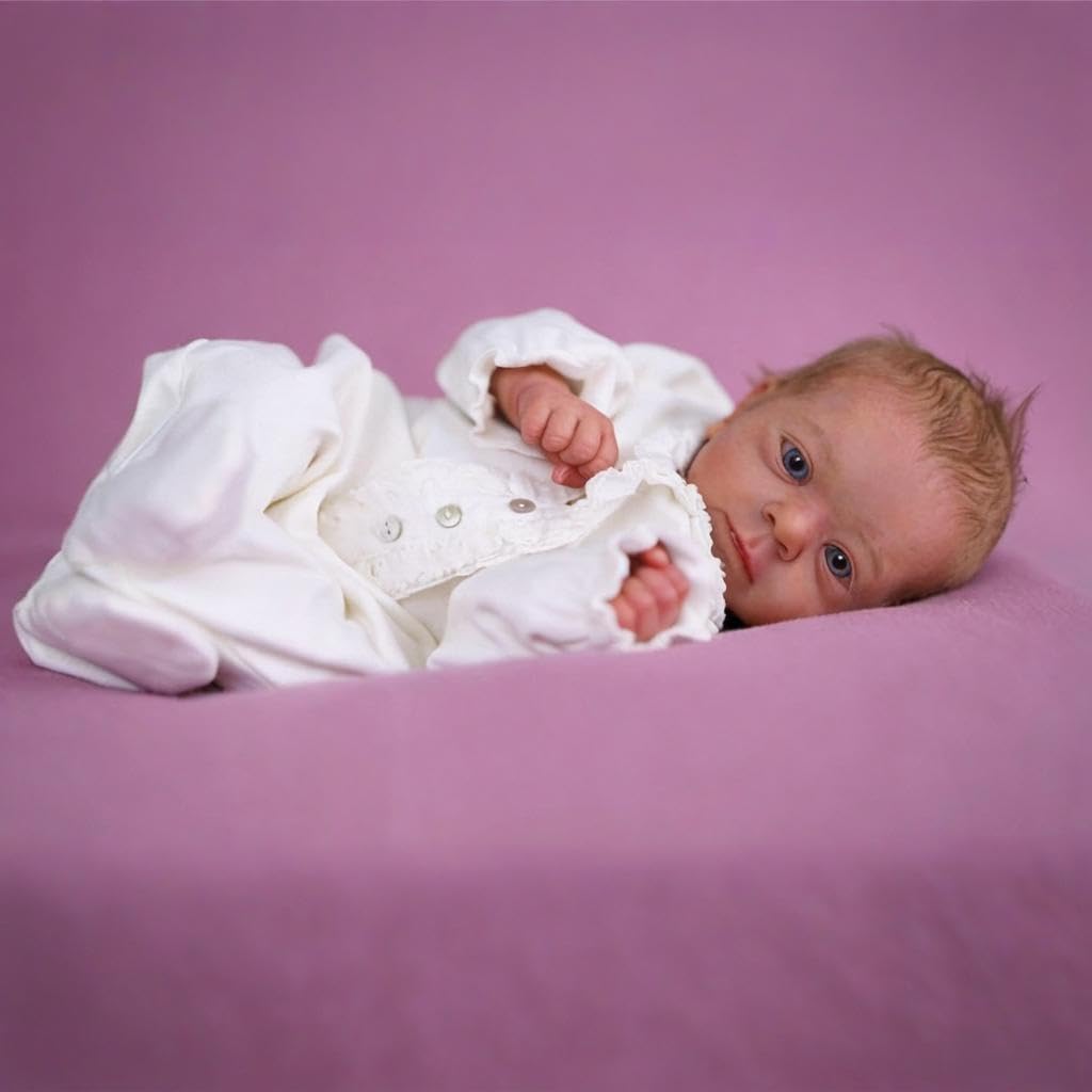 Realistyczne lalki Reborn Baby Lalki, silikonowe, na całe ciało, 48 cm, realistyczna, dla dziewczynki, miękkie, winylowe, prawdziwe lalki, Reborn, wyglądają jak prawdziwe noworodki, lalka z