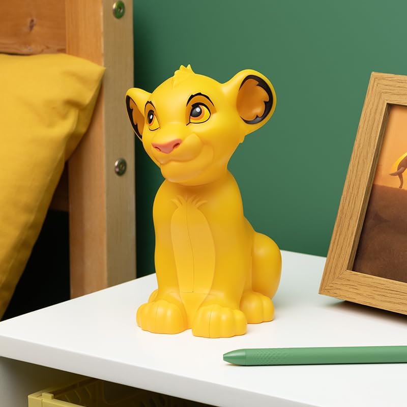 Disney ライオン・キング　シンバ（Simba）　シャープペン　3本　⭐️匿名 Paladone Simba 3D Light - Officially Licensed Disney Product | 3D