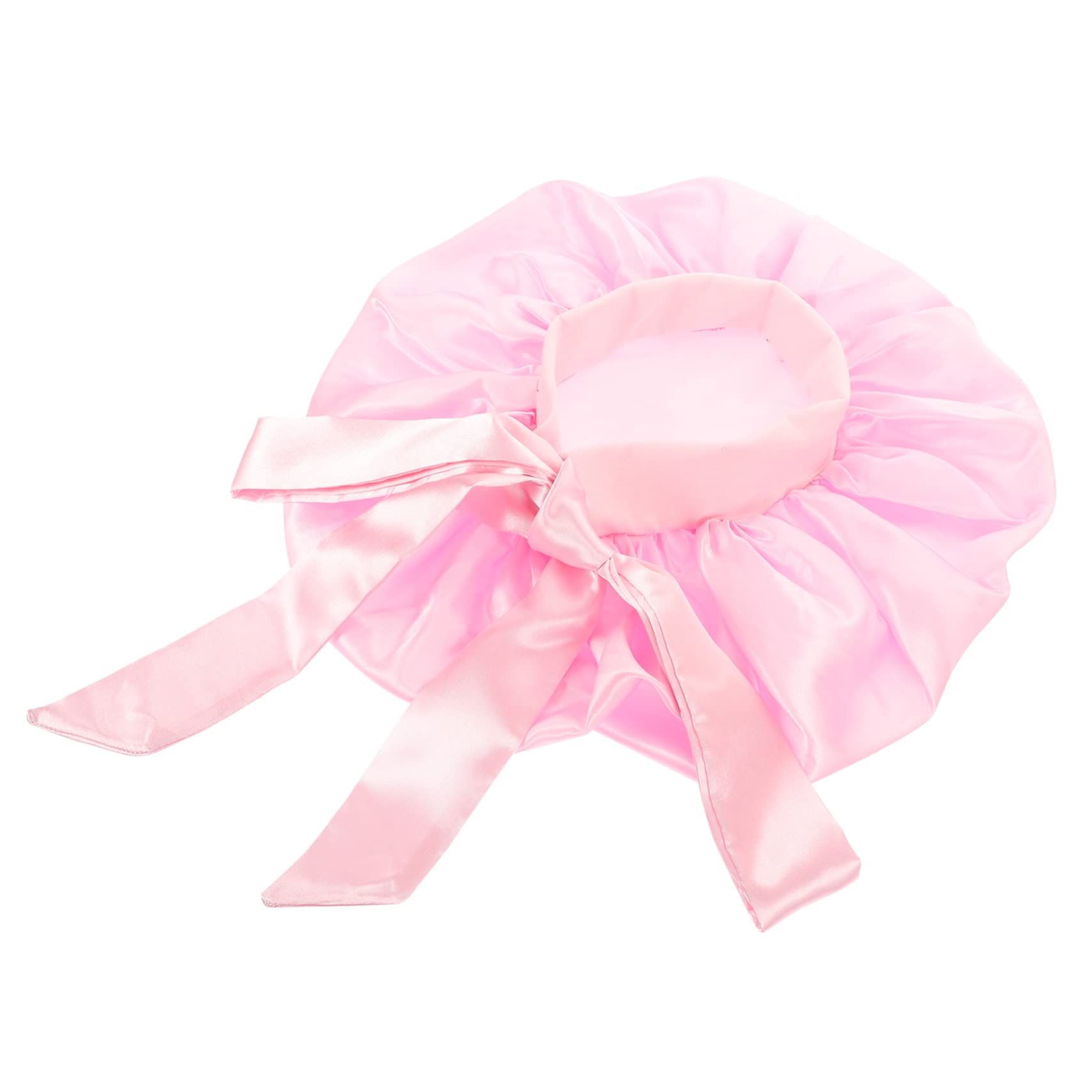 FOMIYES 4piezas Gorro De Reutilizable Para Mujer Gorro De Satén Para Baño y Talla Protección Del Cabello Práctico y Cómodo Para Uso Diurno y Nocturno