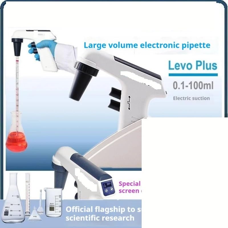 Electronic Pipette, Pipette, Electric Large Volume Display,Portable Pipette Device