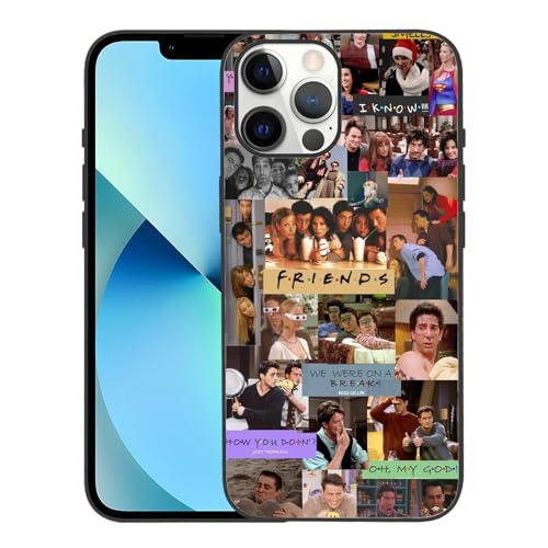 Coque iPhone 15 Pro Max TPU souple avec motif Amis tendance-4