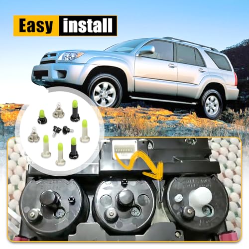 10 unidades bombillas para interruptor control acondicionado Toyota 4Runner miniatura 5