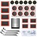 astarye Kit de réparation de Chambre à air Trousse d'outils pour réparer Vos pneus de VTT/vélo/Bicyclette/Trottinette