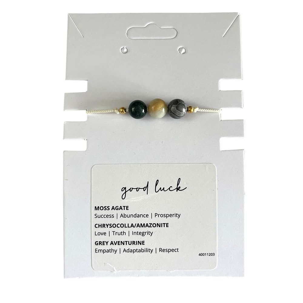 VIE Crystal Intention Wristlet (Crystal Intention Bracelet, Good Luck)
