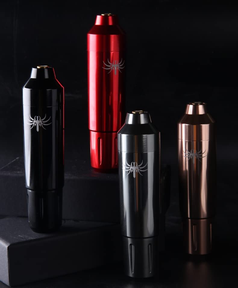 Miniatura 7 de DGT Blade Cartucho Rotary Tattoo Machine Pen con motor japonés sin escobillas y cable RCA (dorado)