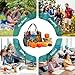 FLildon Beautiful Country Road Lunch Bag Reusable Insulated Lunch Box Cooler Tote Removable Shoulder Strap Meal Picnic Bags for Outdoor Travel Office Work Small