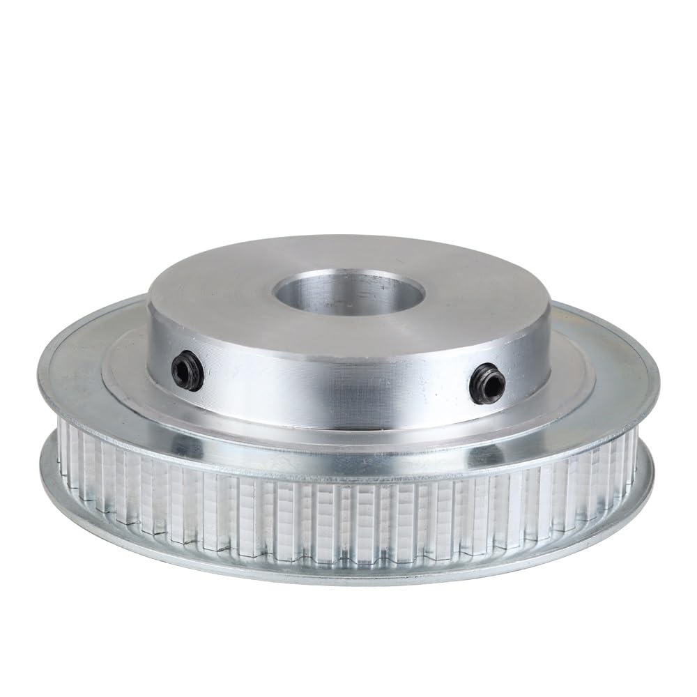 Poulie XL52T à dents trapézoïdales, alésage BF 10/12 mm, alliage d'aluminium, pas de 5,08 mm, largeur de courroie 10/15 mm.(16x5x2.3 mm,For Belt 15 mm)