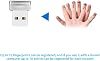 Mini USB Fingerprint Reader for Windows 10 Hello, TEC TE-FPA2 Bio-metric Fingerprint Scanner PC Dongle for Password-Free and File Encryption, 360° Touch Speedy Matching Security Key