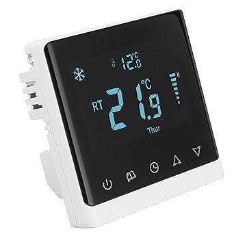 Electric Heating Thermostat, Temperature Controller Stove Temperature Switch for Thermostat for Wall Hanging Stove for Electric Heating for Dining Room