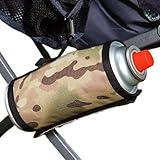 Riaisttd Kleine Kanister Abdeckung, Zylinder Tank Abdeckung, Tank Schutzhaube Reisezubehör für Wandern Angeln Bergsteigen Picknick Outdoor Camping Kochen Fest Rucksackreisen