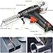 German-Precision Internally Heated Industrial Welding Tools - Multi-Function Soldering Iron & Welding Gun Set for Cutting, Rust Removal, Welding (5-piece Set-Black)