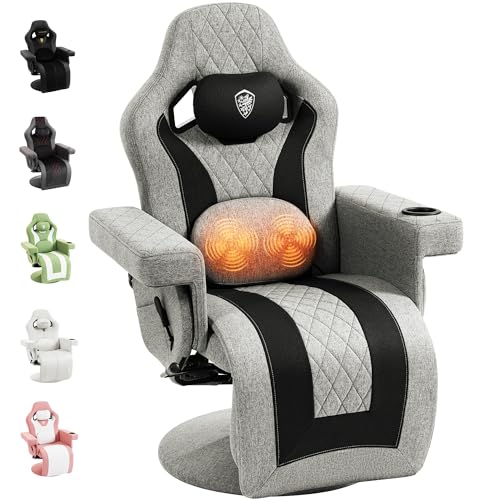 Dowinx Fabric Gaming Recliner Chair