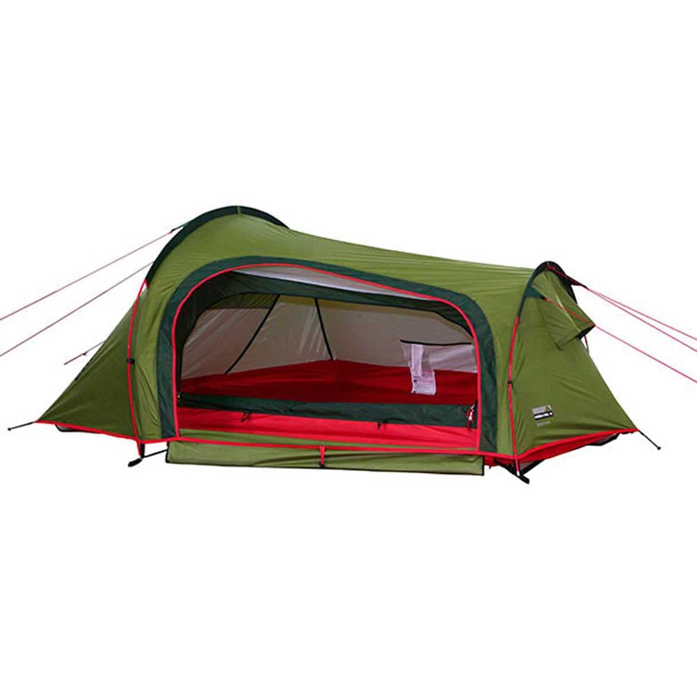 High Peak Sparrow 2 Zelt – 2 Personen, Farbe Pesto/Rot