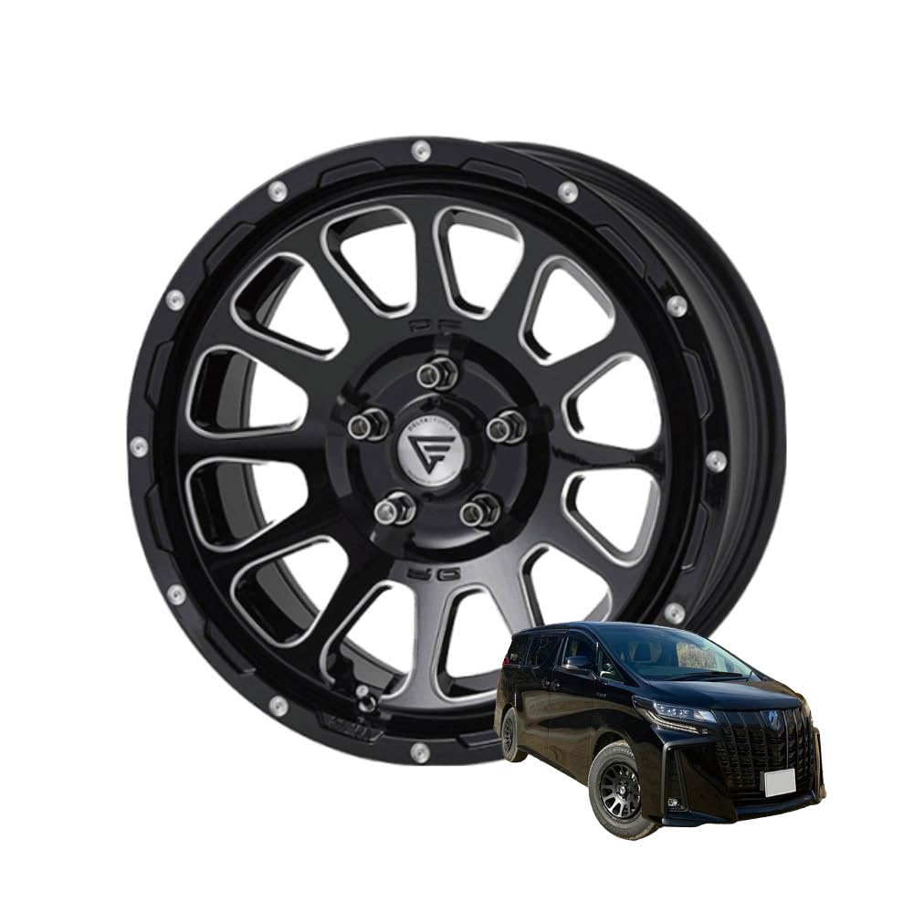 Amazon.co.jp: 【アルファード 30系】DELTA FORCE OVAL 17×8.0J 5