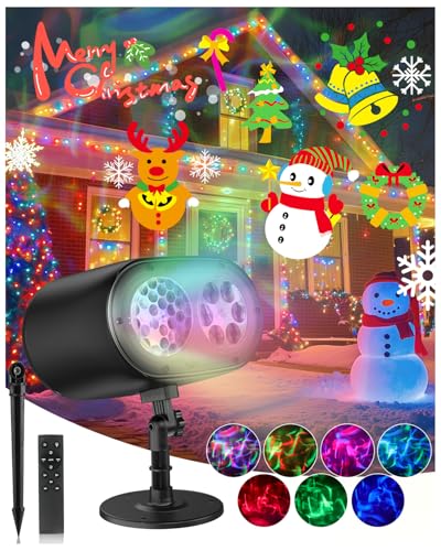 Luci del proiettore di Natale di Halloween HD più luminose