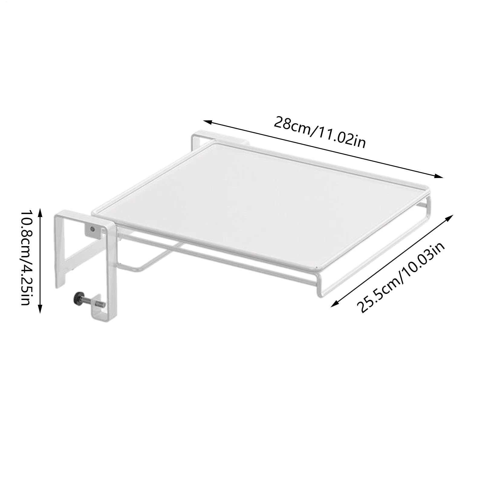 Table Pliante à Fixation Murale - Plan de Travail Escamotable Murale,Table Flottante pour La Buanderie | pour Le Bureau, la Cuisine, Le Balcon, la Chambre, Le Camping-Car, l'Appartement, Le