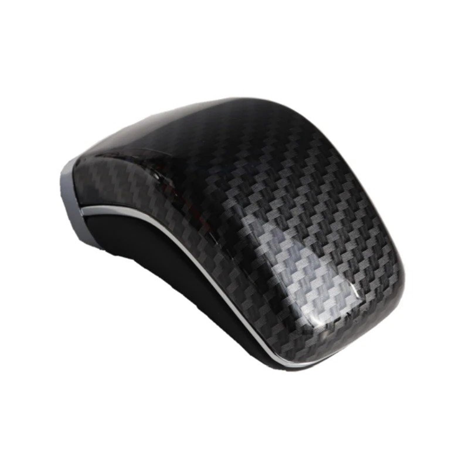DWTNMEX Gear Shift Knob for Lexus for Toyota for REIZ 2005-2009 Handball Gear Shift Leather Wrapped Knob Lever Automatic Ball Head(Carbon Fiber Color)