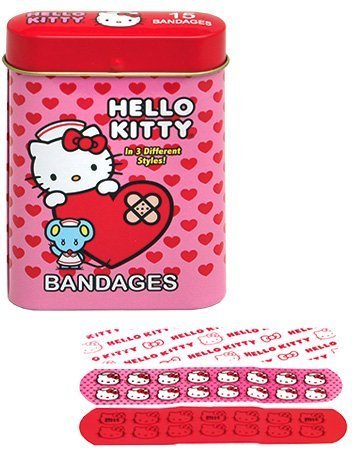Hello Kitty Heart Bandages (Boston America)
