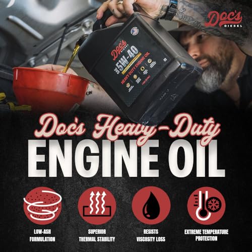 Doc's Diesel Aceite 5W-40 Sintético Completo Kit Mantenimiento miniatura 4