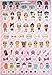 Pink LOL Dolls Sticker Set: Earring Stickers (24 Pairs) & Stickers Book (4 Sheets, Includes Puffy Stickers)