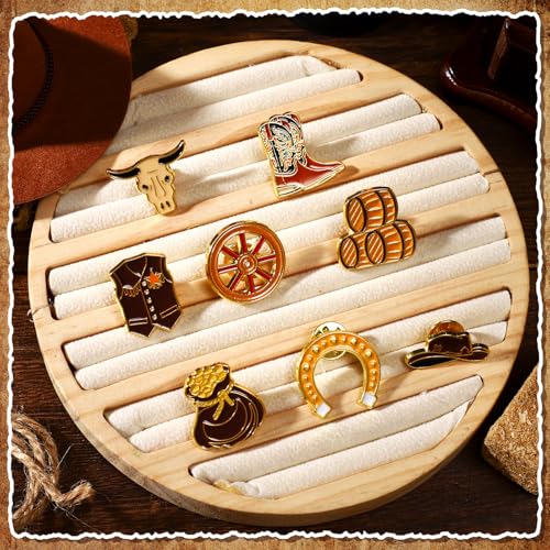 Image of Yinkin 32 Pcs Enamel Pins Bulk Lapel Pin Alloy Brooches Pins Backpack Badges Brooch for Clothing Bag Hat Jacket Decor